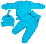 Комплект одежды для малыша с внешним швом 